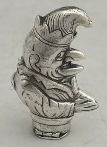 White Metal Vesta Case Modelled as Mr Punch.