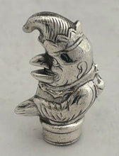 White Metal Vesta Case Modelled as Mr Punch.