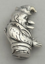 White Metal Vesta Case Modelled as Mr Punch.