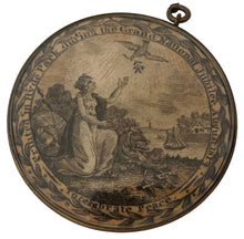 The Grand National Jubilee of 1814 Commemorative Silk Medallion.