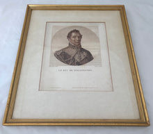 'Le Duc De Wellington', French Portrait Engraving by Bautran. After Lefèvre.