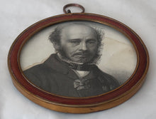 Field Marshal George Charles Bingham, 3rd Earl of Lucan, GCB Portrait Engraving Roundel.