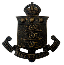 Indian Army Ordnance Corps, British Indian Army, Cap Badge.