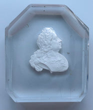 King George I, An Early 19th Century Sulphide Portrait.