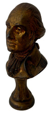 George Washington, A Bronze Portrait Bust Desk Seal. After Alexandre Caron.