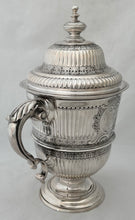 George III Silver Cup & Cover. London 1768 Charles Wright. 56.7 troy ounces.