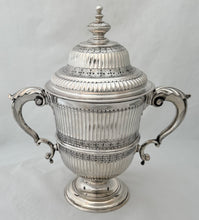 George III Silver Cup & Cover. London 1768 Charles Wright. 56.7 troy ounces.