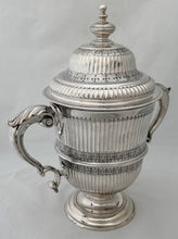 George III Silver Cup & Cover. London 1768 Charles Wright. 56.7 troy ounces.