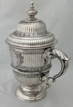 George III Silver Cup & Cover. London 1768 Charles Wright. 56.7 troy ounces.