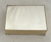 'Le Billet Doux' French Silver Plated Box, Engraved by Girard, after Alonso-Perez.