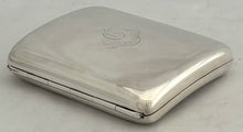 HMS Defence Silver Cigarette Case. London 1905 Sampson Mordan & Co. 3.2 troy ounces.