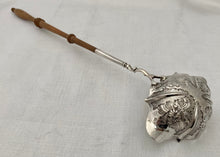 Georgian, George II, Silver Double Lipped Toddy Ladle. London 1750 Charles Chesterman I.