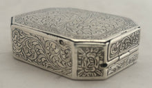 19th Century Continental White Metal Snuff Box.