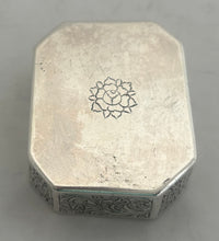 19th Century Continental White Metal Snuff Box.