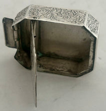 19th Century Continental White Metal Snuff Box.