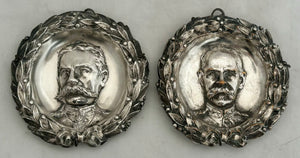 2nd Boer War Portrait Plaques of Field Marshal Roberts & Field Marshal Kitchener.