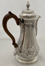 Georgian, George II, Silver Coffee Pot. London 1754 Thomas Whipham. 31 troy ounces.