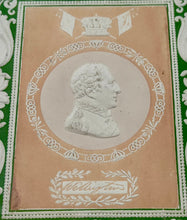 The Duke of Wellington Embossed Card Cameo. Charles Whiting, circa 1840.