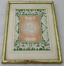 The Duke of Wellington Embossed Card Cameo. Charles Whiting, circa 1840.