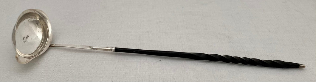 Georgian, George III, Silver Toddy Ladle. London 1799 Elizabeth Morley.