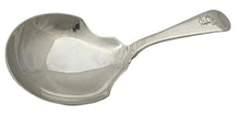 William IV Silver Caddy Spoon. London 1833 A. B. Savory & Sons.