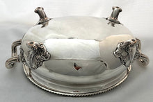 Georgian, George IV, Crested Old Sheffield Plate Soup Tureen. T & J Creswick, Sheffield, circa 1820.