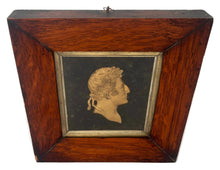 The Duke of Wellington Gilt Metal Laurel Crown Portrait Profile Bust, Early 19th Century.