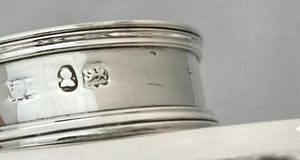 Georgian, George IV, Silver Inkstand. London 1824 Joseph Angell I. 13.3 troy ounces.