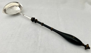 Georgian Style Large Silver Plated Ladle. GAB of Sweden.