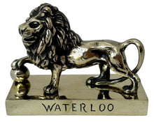 A Large and Heavy Brass Lion of Waterloo, Early 20th Century.