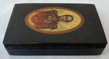 General Raglan, Battle of Waterloo, Peninsular & Crimean Wars, Portrait Snuff Box, circa 1855.
