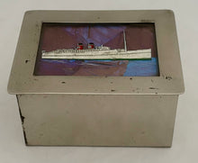 TSS Arandora Star Silver Plated Box, Maritime & World War Two Interest.