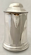 Victorian Silver Plated Tankard Jug in the Georgian Style.