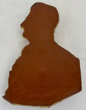 The Duke of Wellington 19th Century Gilt Metal Bust in Profile Relief.