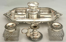 Georgian, George IV, Old Sheffield Plate Inkstand, circa 1820 - 1830.