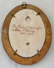The Duke of Wellington Ceramic Portrait Plaque. After Jean-Baptiste Isabey.