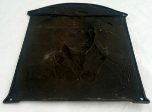 Horatio Nelson & The Battle of Trafalgar 1905 Bronze Centenary Plaque, After Roselieb (Roslyn).