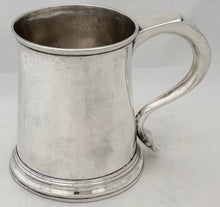 George II Silver Mug. London 1736 Edward Pocock. 10.2 troy ounces.