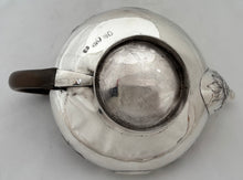 Rear-Admiral William Carnegie, 3rd in Command at The Battle of Trafalgar on HMS Britannia, Silver Teapot. London 1825 George Burrows II. 12 troy ounces.