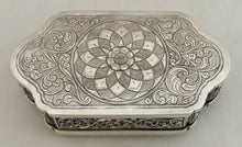 First Half 20th Century Ceylonese Silver Betel Lime Box. 5.6 troy ounces.