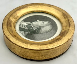 Vice Admiral Viscount Nelson Engraved Portrait Profile Roundel, After A. Easto.