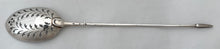 18th Century Silver Mote Spoon.