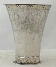 Charles XIV Swedish Silver Beaker. Eksjo 1820 Lars M Horwall. 0.8 troy ounces.