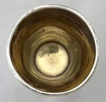 Charles XIV Swedish Silver Beaker. Eksjo 1820 Lars M Horwall. 0.8 troy ounces.