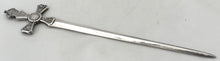 Elizabeth II Royal Commemorative Silver Letter Knife. Sheffield 1953, Atkins Brothers, with Coronation Hallmark. 1.9 troy ounces.