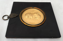 'Admiral Lord Nelson' Gilt Metal Portrait Profile Roundel, circa 1805.