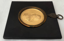 'Admiral Lord Nelson' Gilt Metal Portrait Profile Roundel, circa 1805.