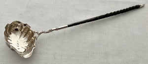 Georgian, George II, Silver Toddy Ladle. London 1745 Philip Goddard.