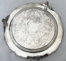 Sir Thomas Stamford Bingley Raffles, Lieutenant Governor Dutch East Indies & Bencoolen, Old Sheffield Plate Salver.