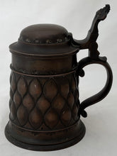Secessionist Copper Plated Tankard, circa 1880 - 1900.